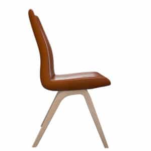 Brunstad Aroma Spisestol - Læder Cognac - Ubehandlet